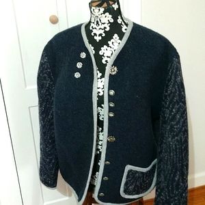 Worsted wool sweater vest